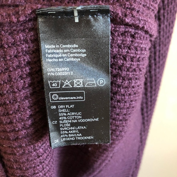 H and M Knit Sweater Long Sleeve Crew Neck - Picture 3 of 5